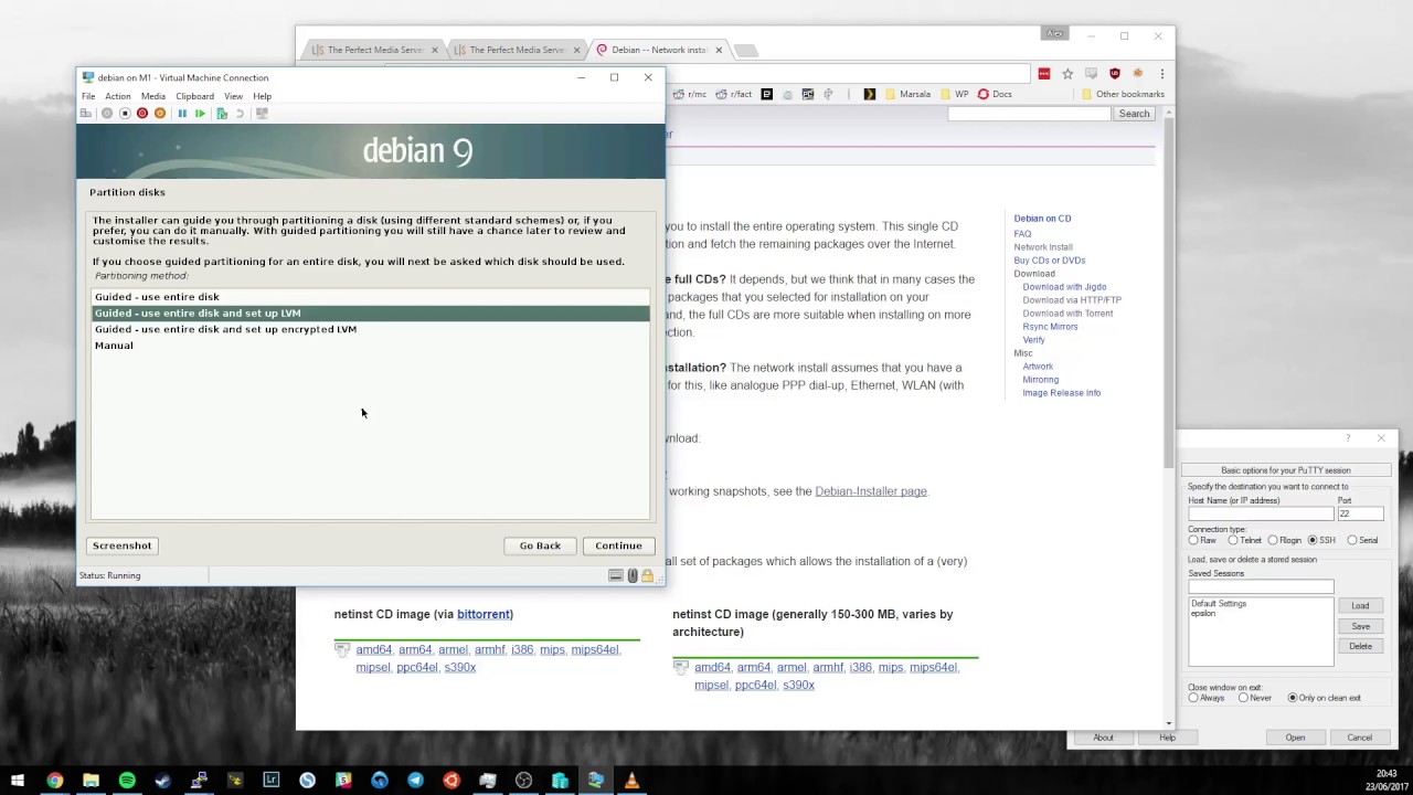 Debian xfce remote desktop